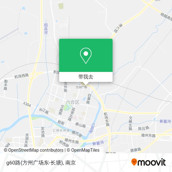 g60路(方州广场东-长塘)地图