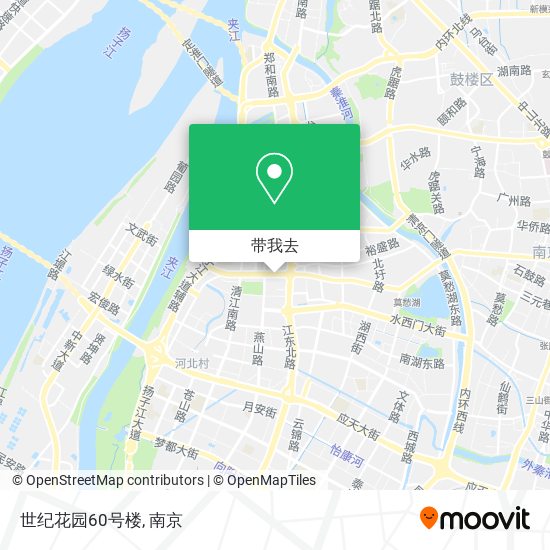 世纪花园60号楼地图