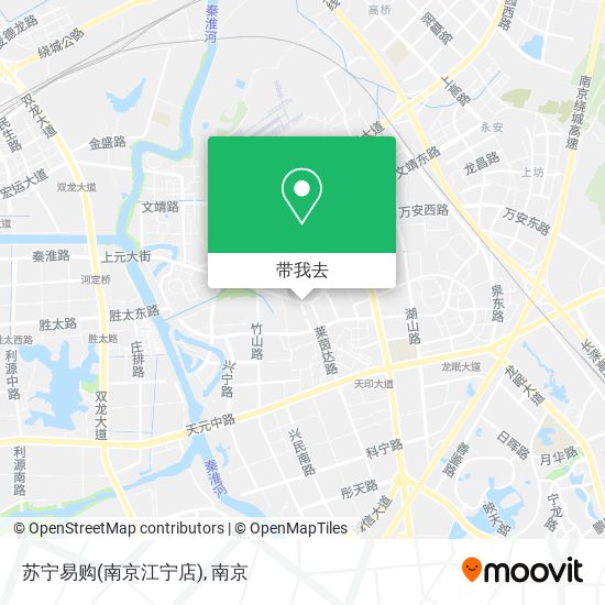 苏宁易购(南京江宁店)地图