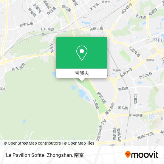 Le Pavillon Sofitel Zhongshan地图