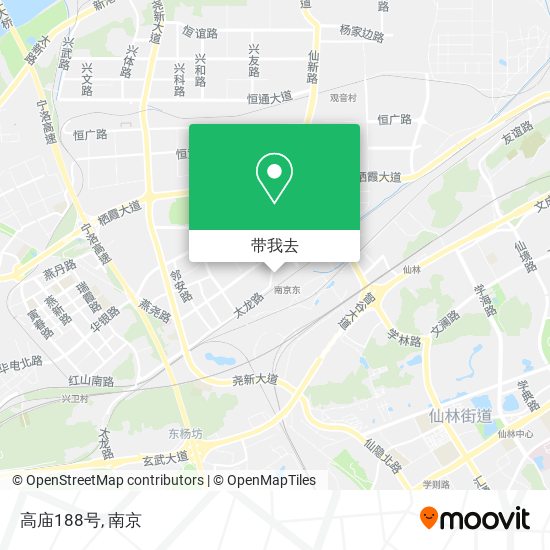 高庙188号地图