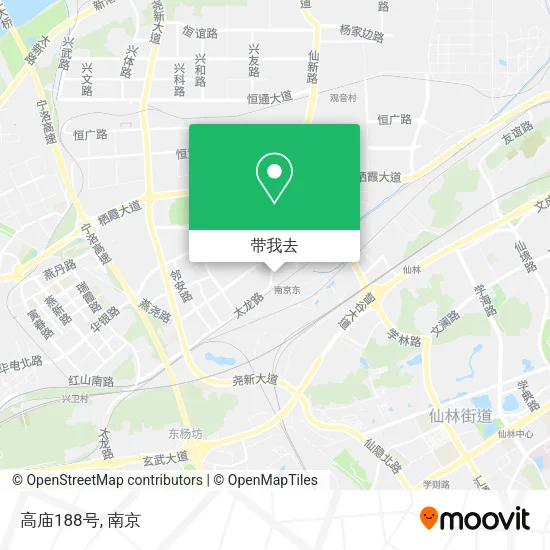 高庙188号地图