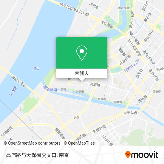 高庙路与天保街交叉口地图