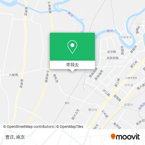 曹庄地图