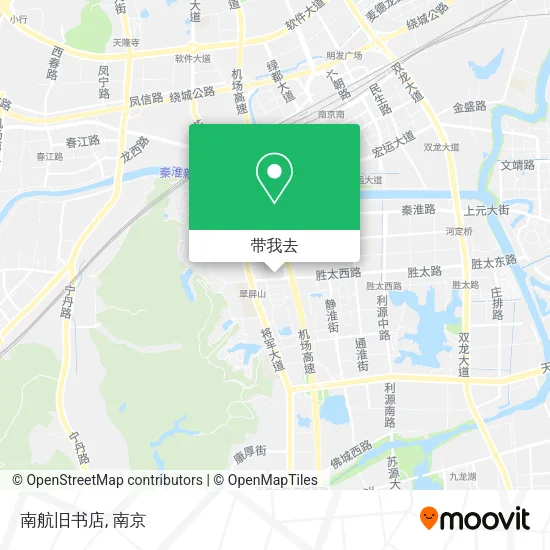 南航旧书店地图
