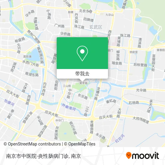 南京市中医院-炎性肠病门诊地图