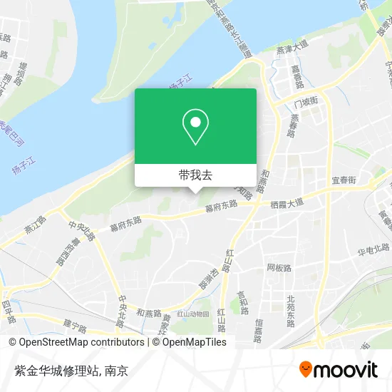紫金华城修理站地图