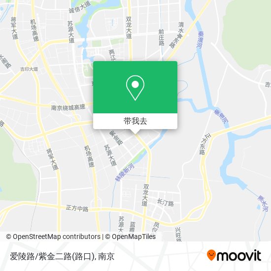 爱陵路/紫金二路(路口)地图
