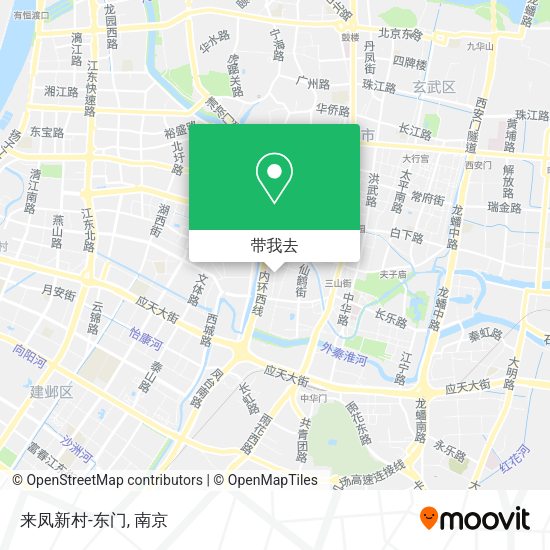 来凤新村-东门地图