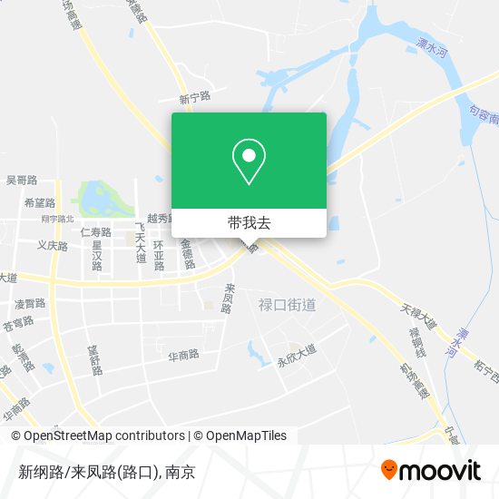 新纲路/来凤路(路口)地图