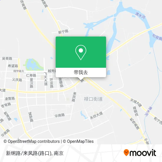新纲路/来凤路(路口)地图