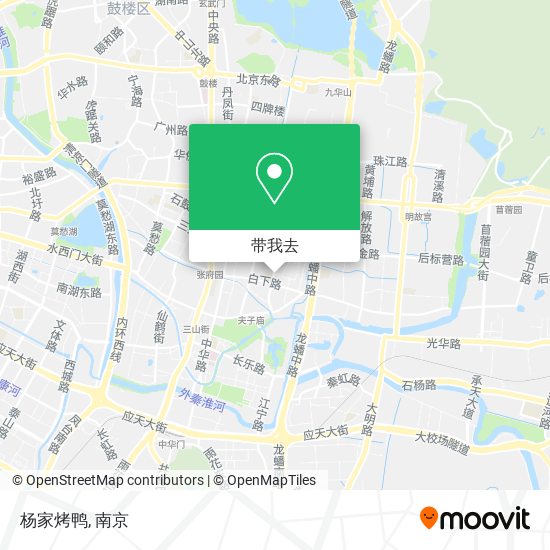 杨家烤鸭地图