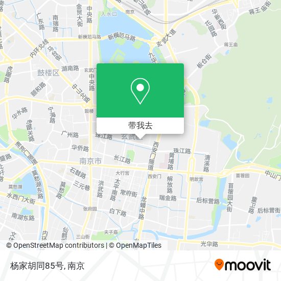 杨家胡同85号地图