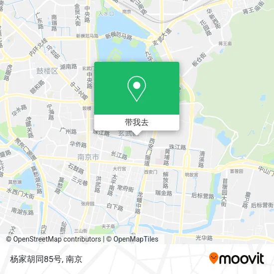 杨家胡同85号地图