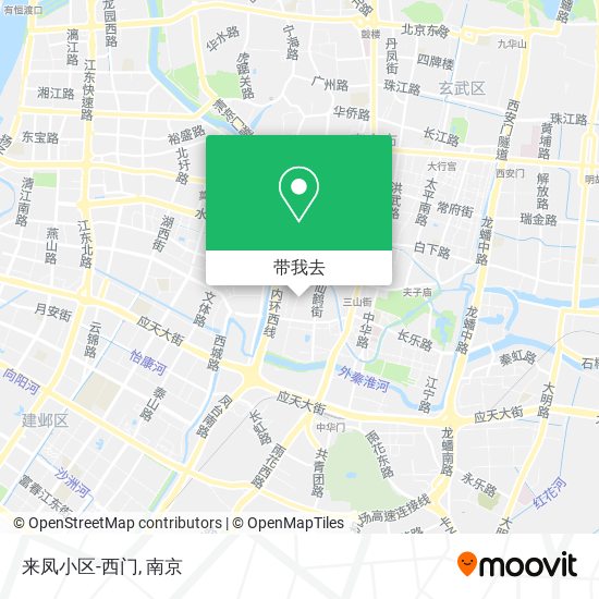 来凤小区-西门地图