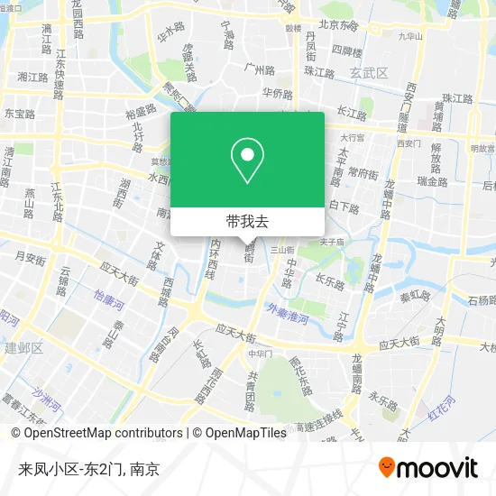 来凤小区-东2门地图