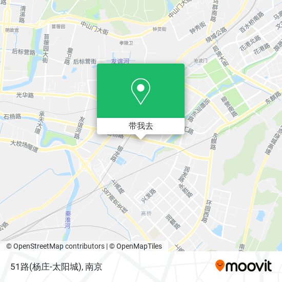 51路(杨庄-太阳城)地图