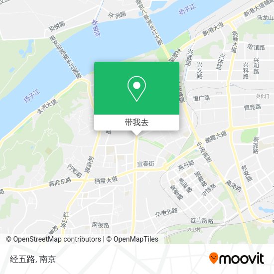 经五路地图