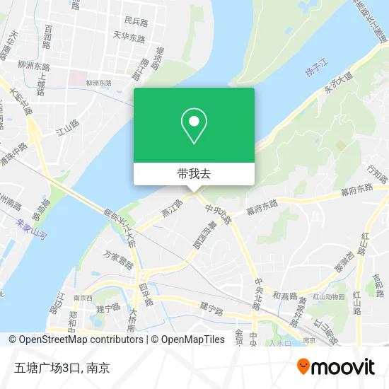 五塘广场3口地图
