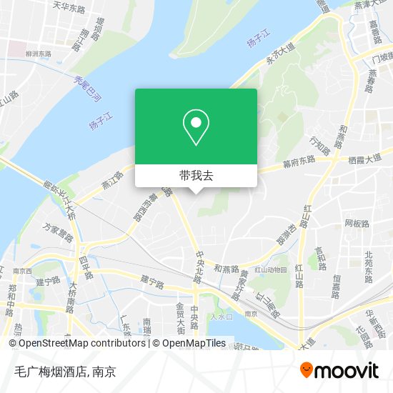 毛广梅烟酒店地图
