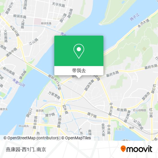 燕康园-西1门地图