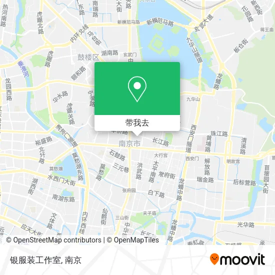 银服装工作室地图