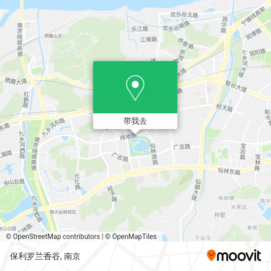 保利罗兰香谷地图