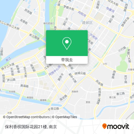 保利香槟国际花园21楼地图