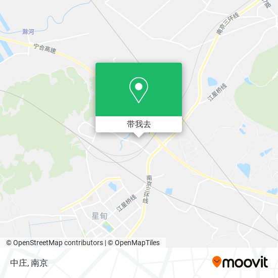 中庄地图