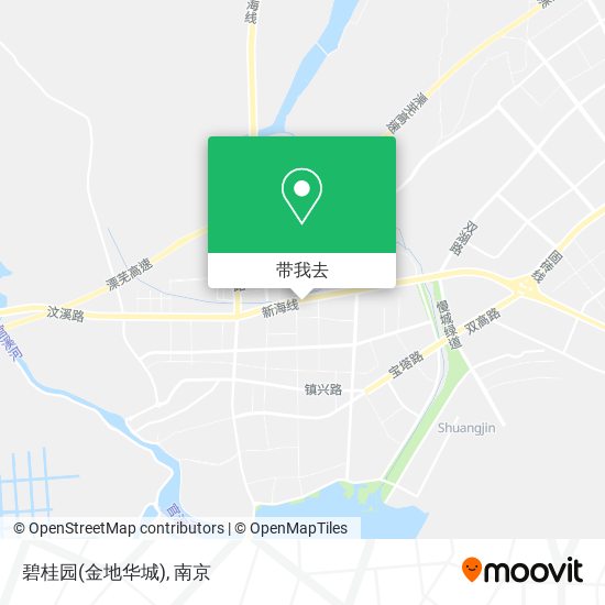 碧桂园(金地华城)地图