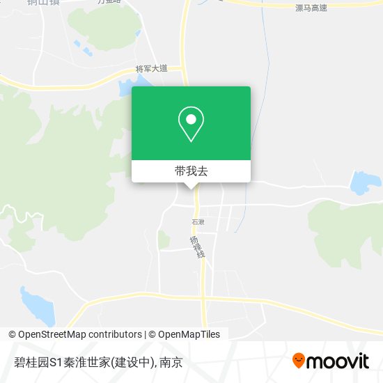 碧桂园S1秦淮世家(建设中)地图
