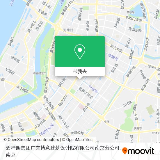 碧桂园集团广东博意建筑设计院有限公司南京分公司地图