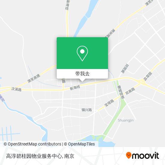 高淳碧桂园物业服务中心地图