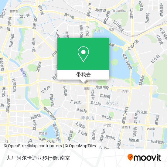 大厂阿尔卡迪亚步行街地图