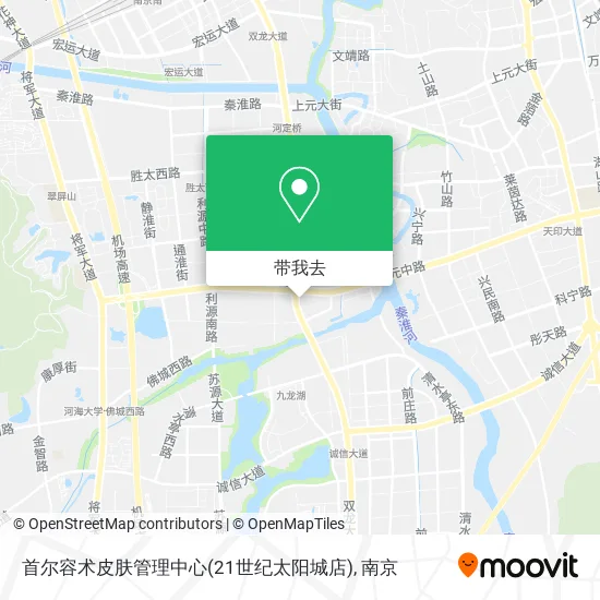 首尔容术皮肤管理中心(21世纪太阳城店)地图
