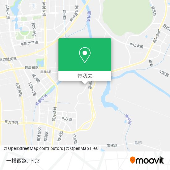 一横西路地图