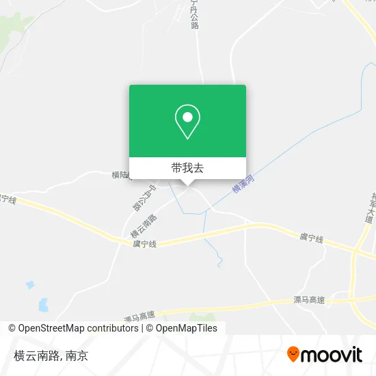 横云南路地图