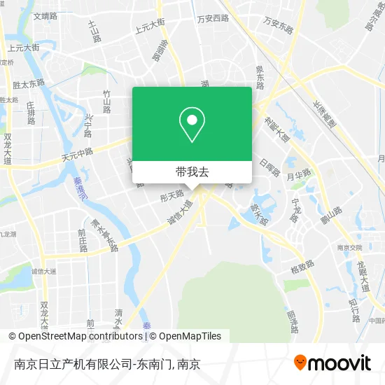 南京日立产机有限公司-东南门地图
