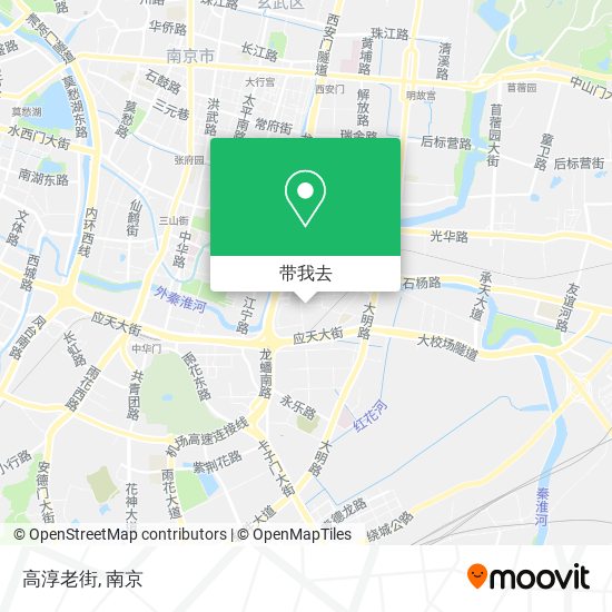 高淳老街地图