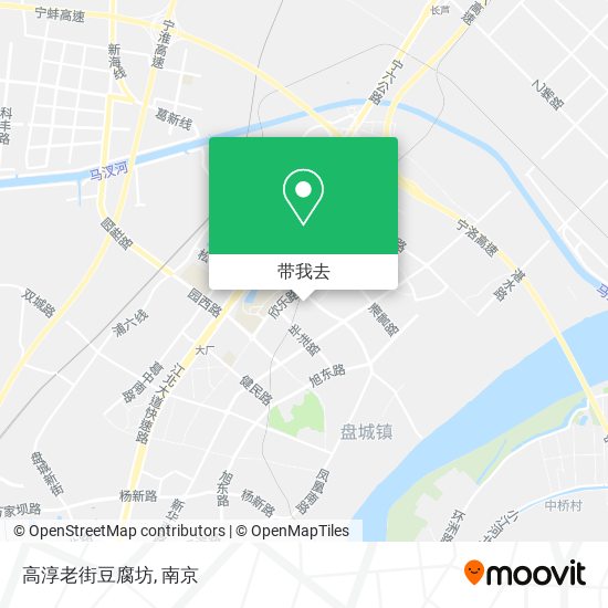 高淳老街豆腐坊地图