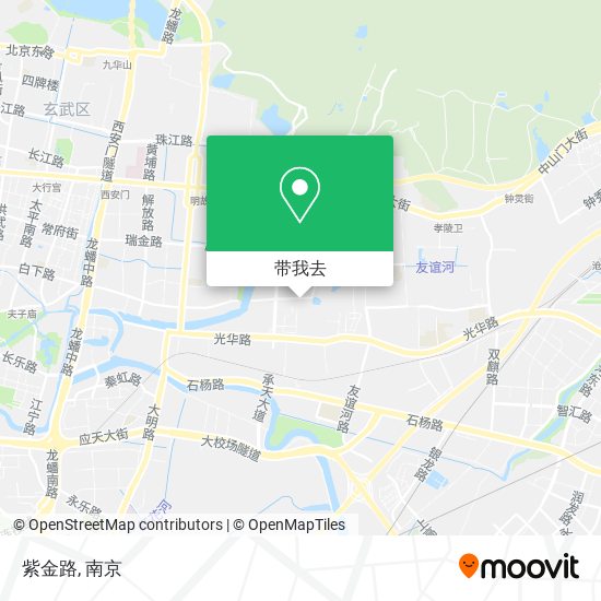 紫金路地图