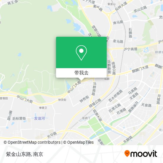 紫金山东路地图