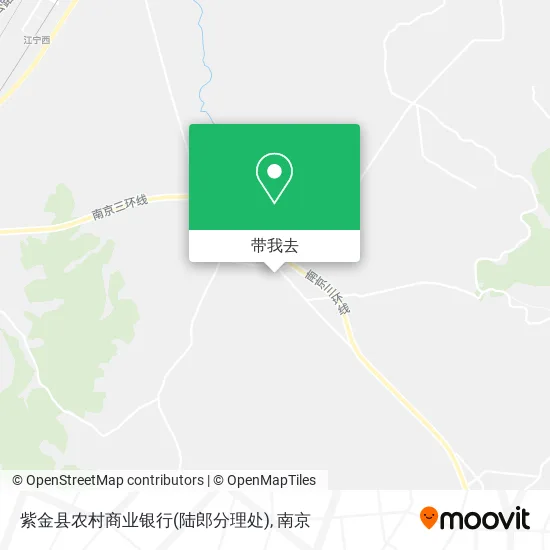 紫金县农村商业银行(陆郎分理处)地图