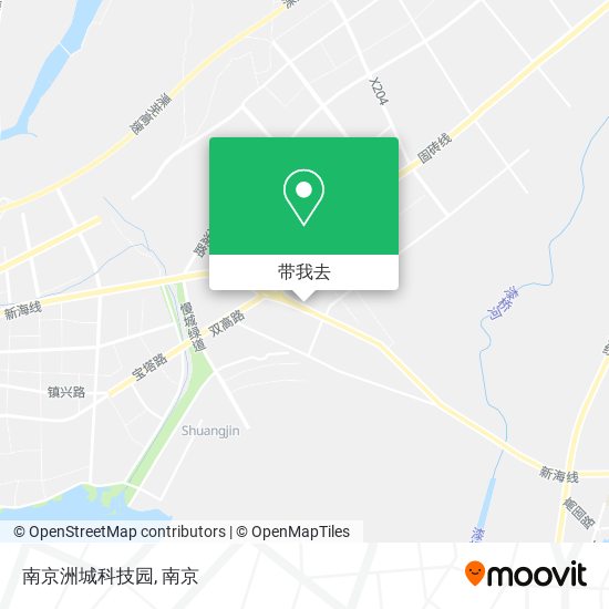 南京洲城科技园地图