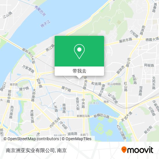 南京洲亚实业有限公司地图