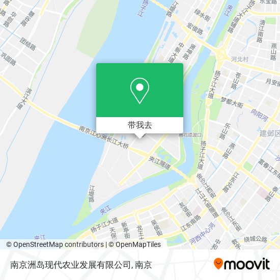 南京洲岛现代农业发展有限公司地图