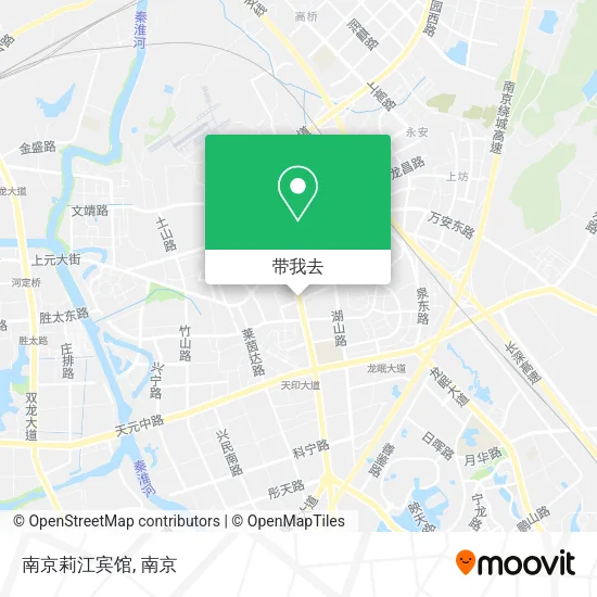 南京莉江宾馆地图