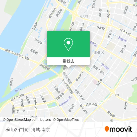 乐山路·仁恒江湾城地图