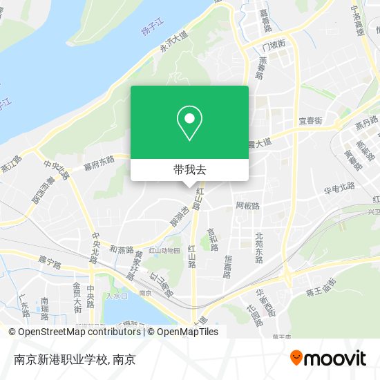 南京新港职业学校地图