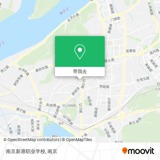 南京新港职业学校地图